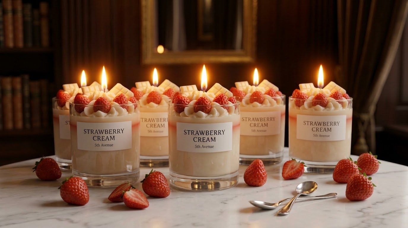 DESSERTS & AROMATHERAPHY CANDLES