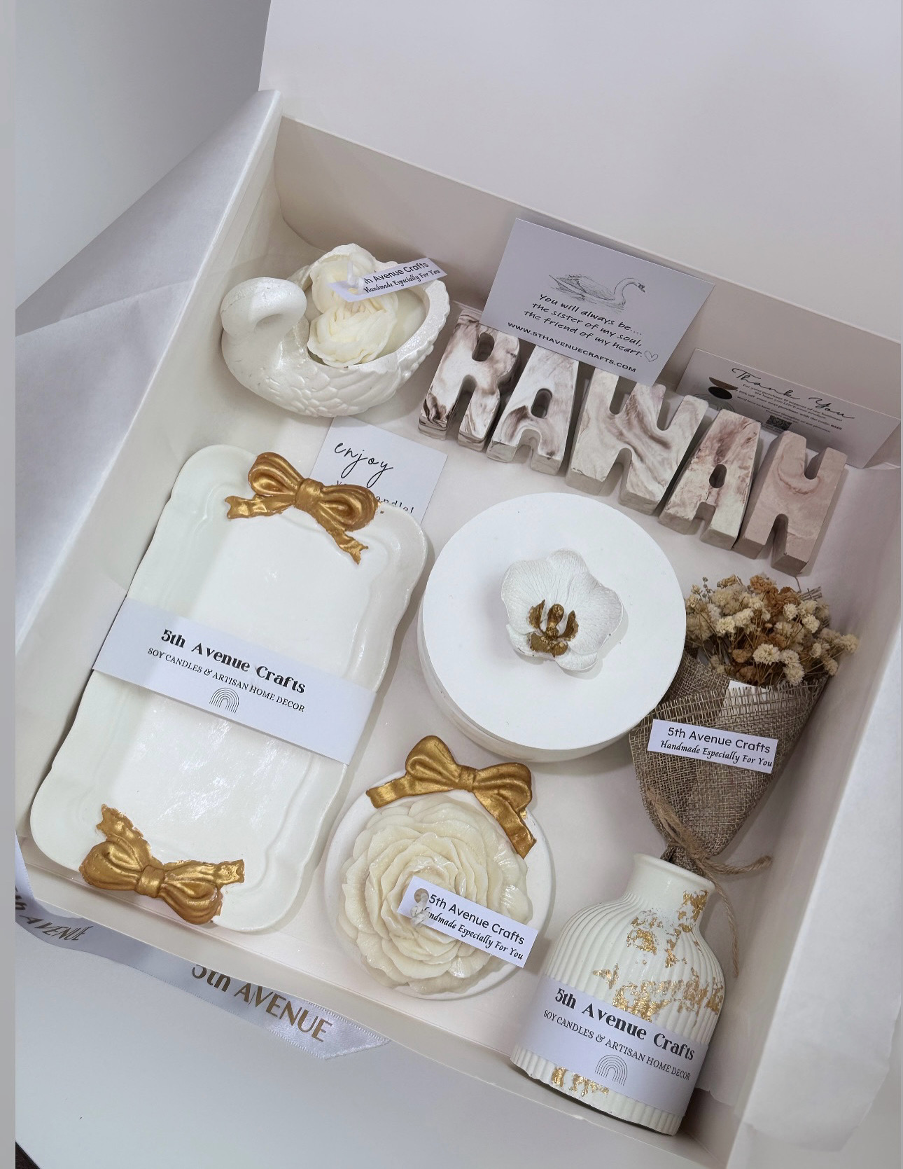 Vintage customized gift box