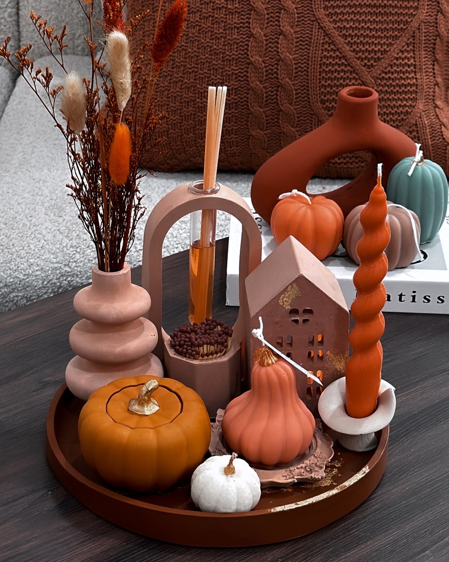 Autumn home decor set