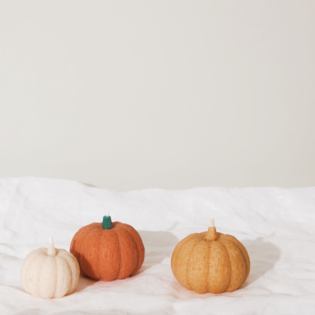 Pumpkin candle 3 pcs