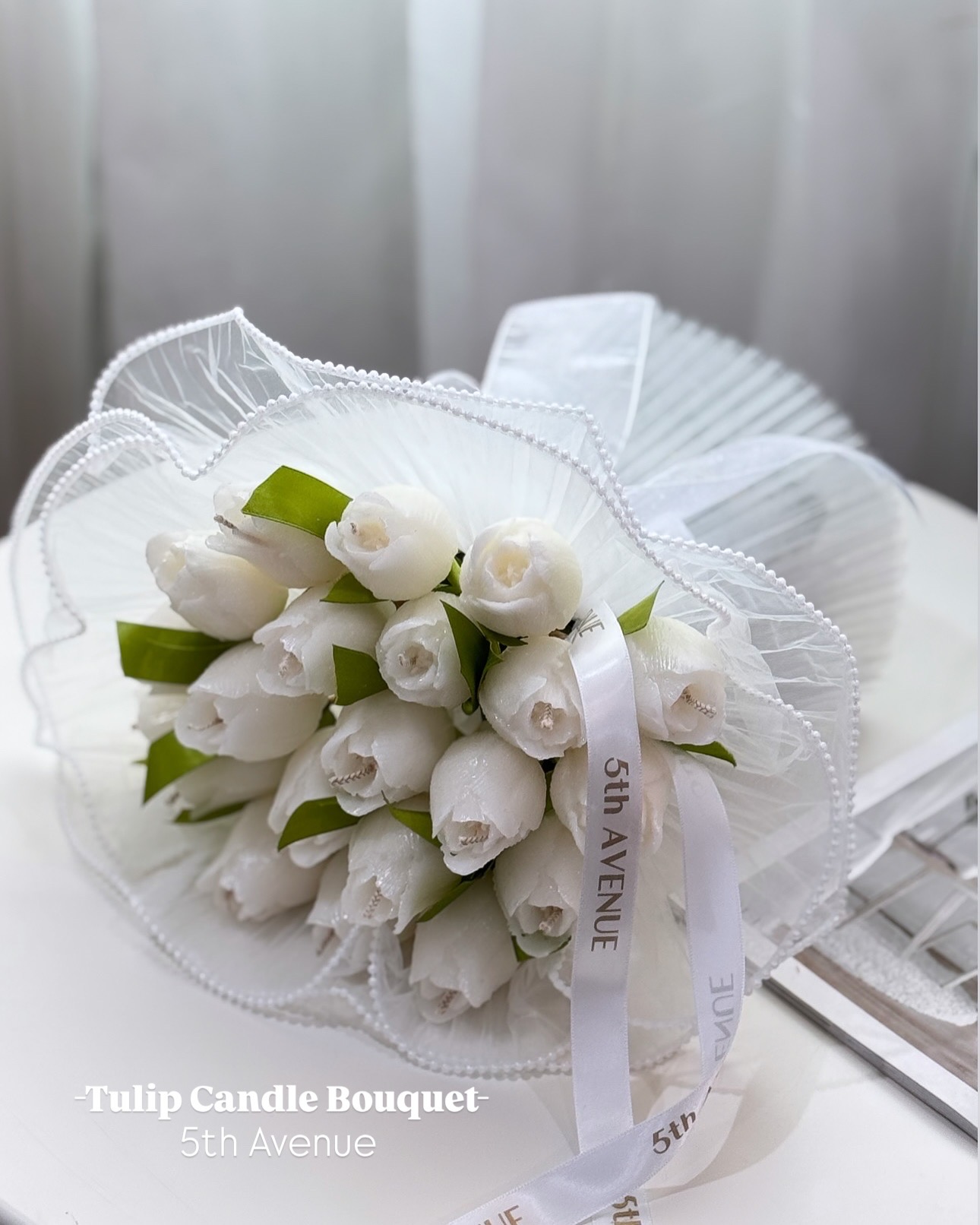 Tulips candle Bouqet 