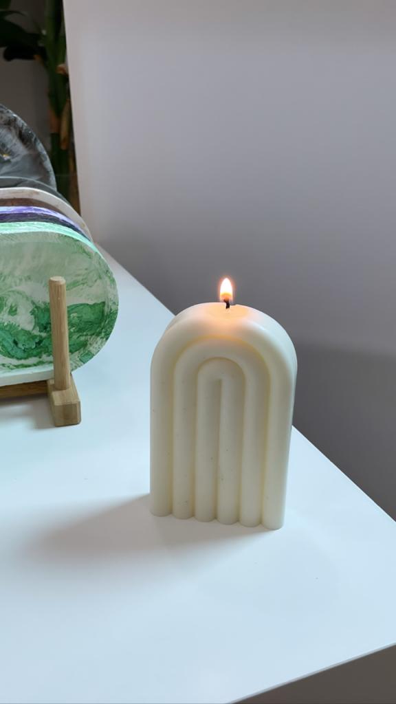 Small Arch candle